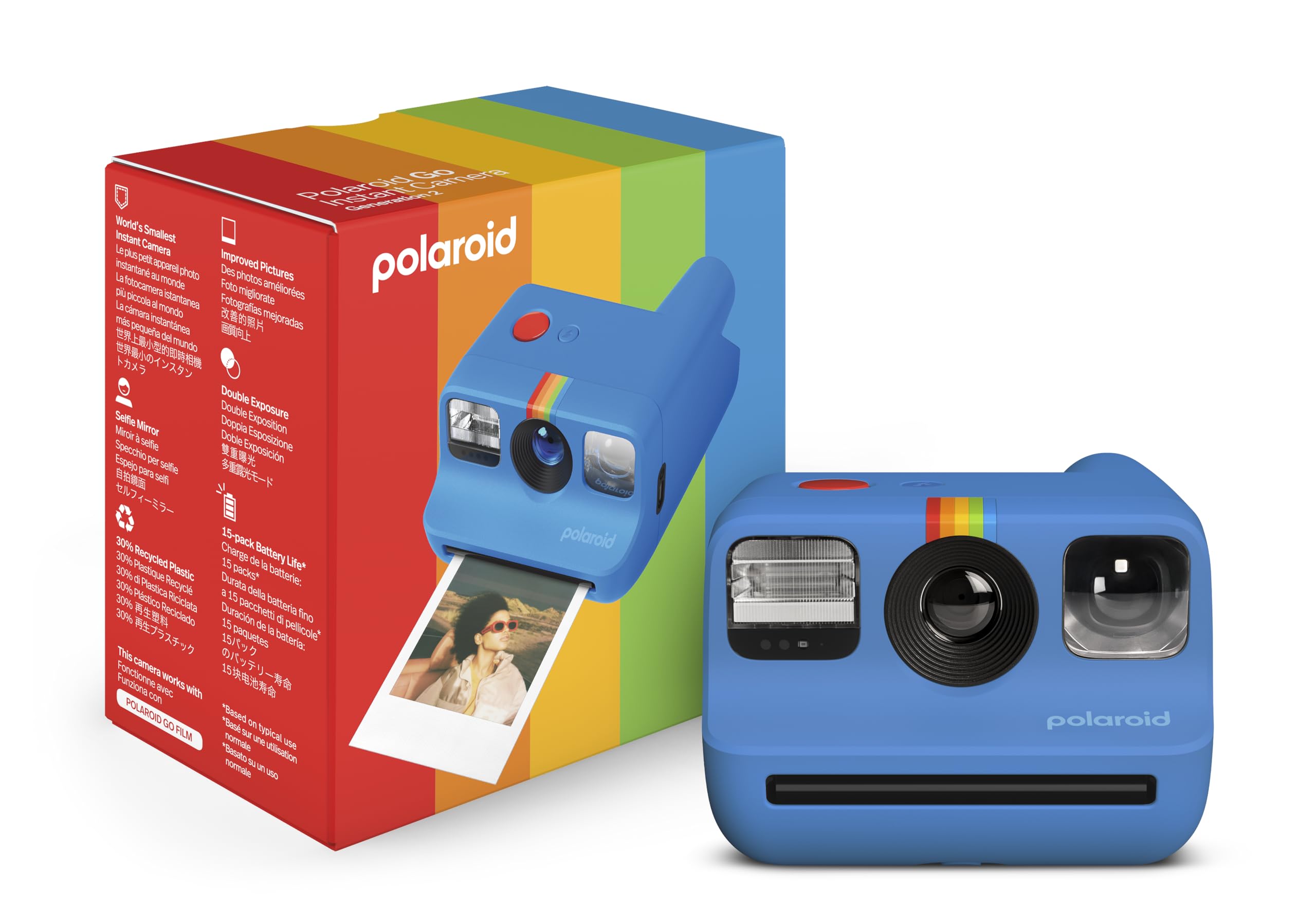 Amazon | Polaroid(ポラロイド) インスタントカメラ Polaroid Go