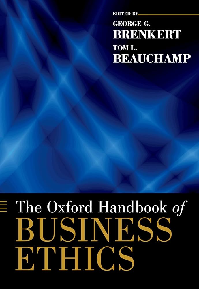 Amazon.com: The Oxford Handbook of Business Ethics: 9780199916221