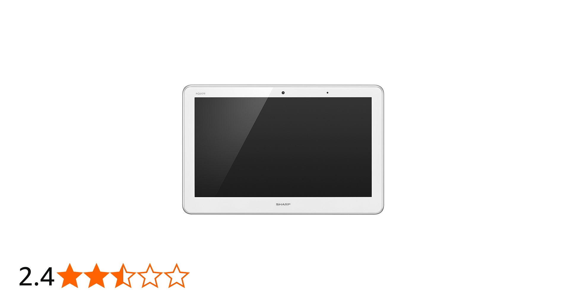 Amazon | シャープ 16V型 ポータブルテレビ Android搭載 ホワイト系