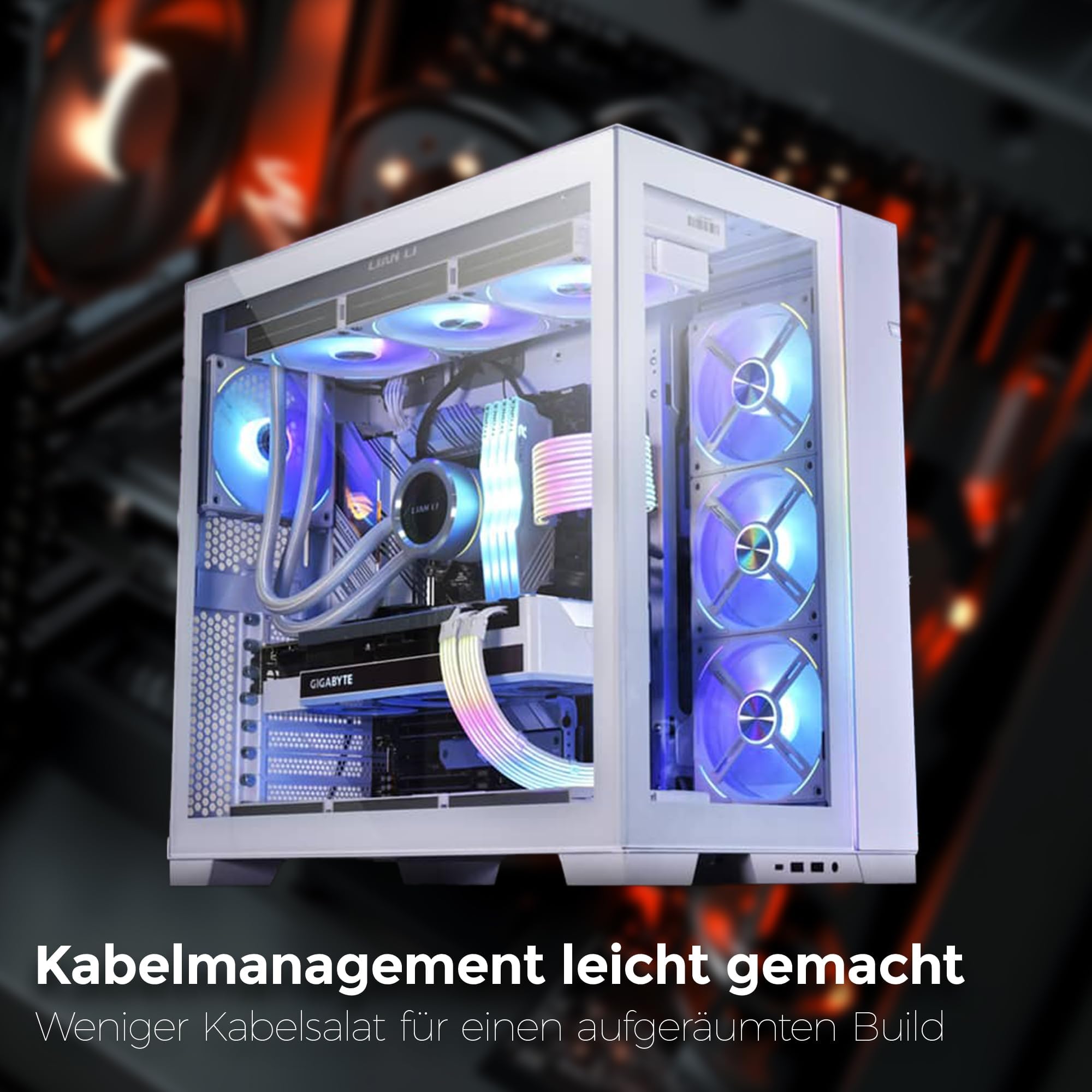 Amazon | LIANLI 120mm ARGBファン リバースモデル UNI FAN RS SL