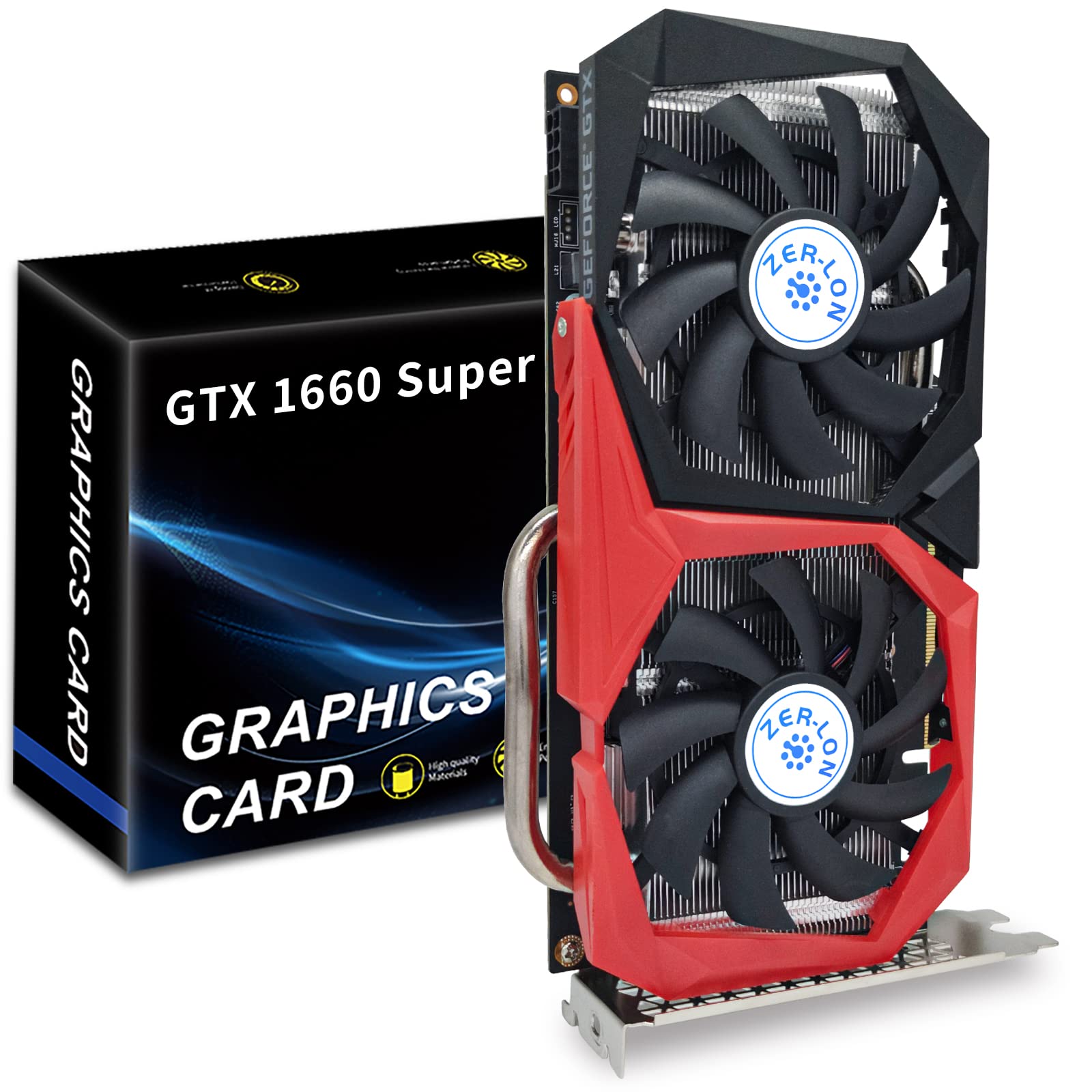Amazon | ZER-LON GeForce GTX 1660 Super 6GB グラフィックスカード