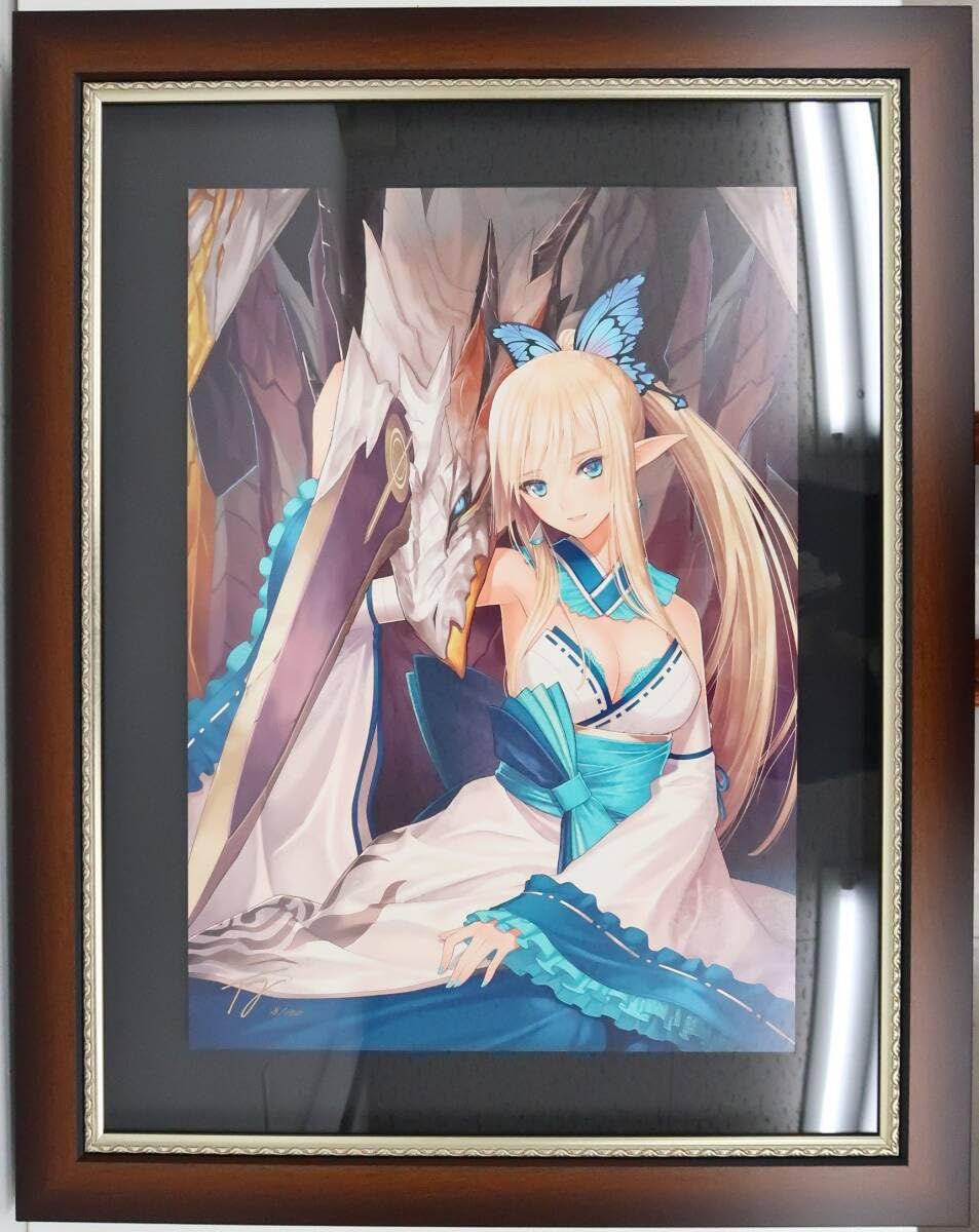 Tony トニー「恋慕」アールビバン株式会社 大型 高級版画 複製原画