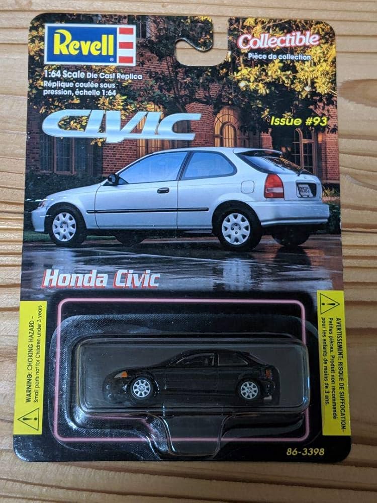 Amazon | レベル Revell シビックEK DX 黒 ミニカー | ミニカー・ダイ