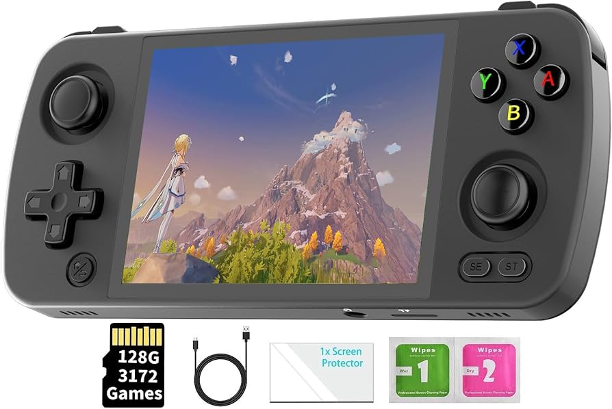 Amazon.com: RG405M Retro Handheld Game Console , Aluminum Alloy