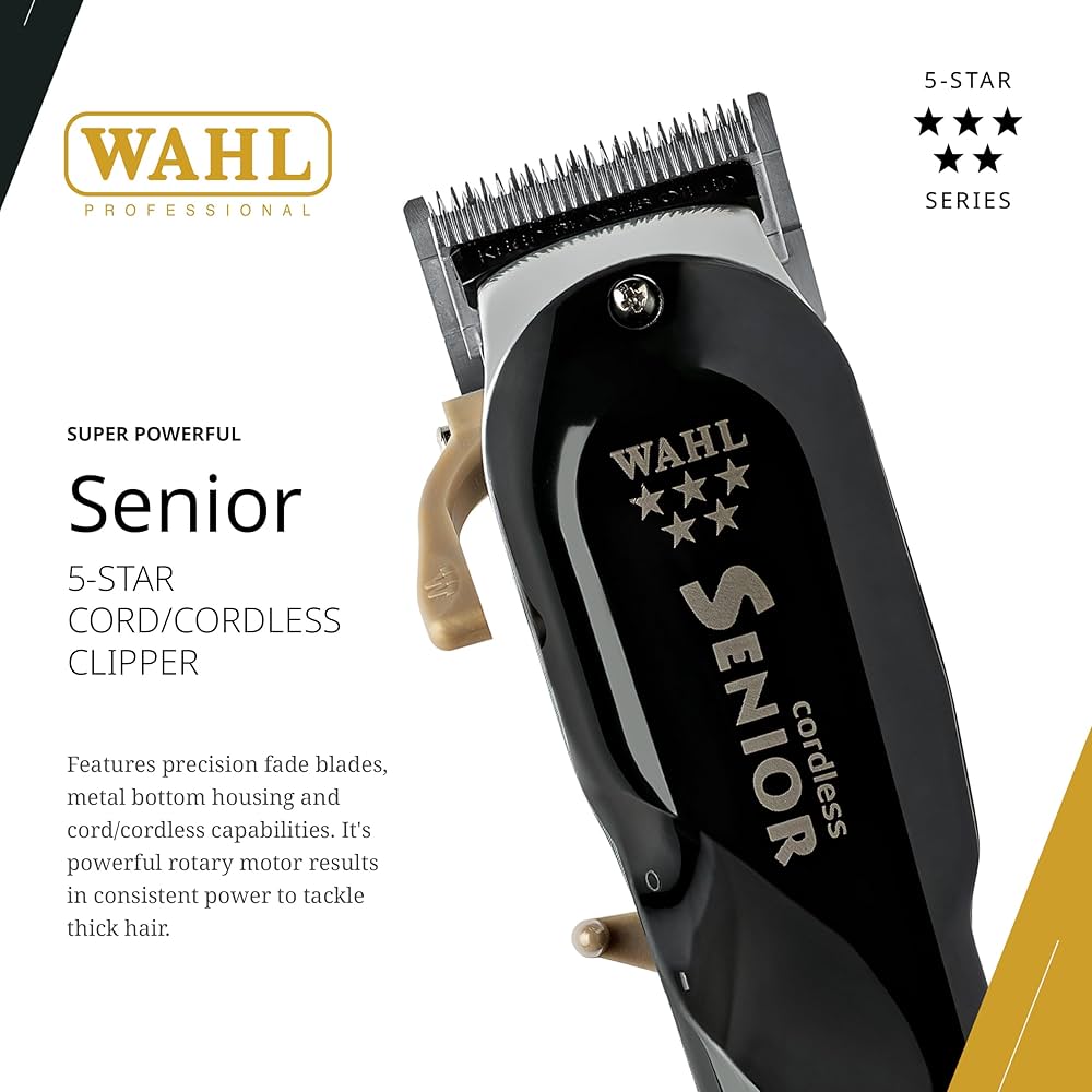 Amazon.com: Wahl Professional 5 Star Cordless Senior Clipper