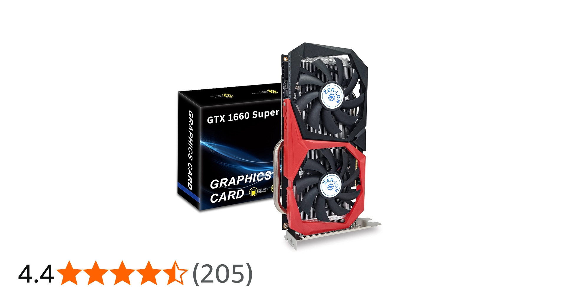 Amazon | ZER-LON GeForce GTX 1660 Super 6GB グラフィックスカード