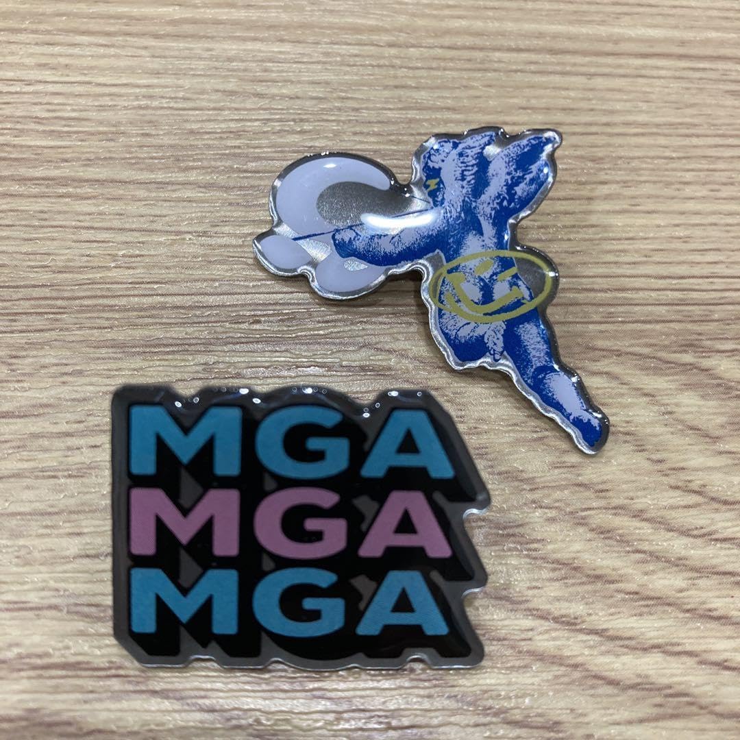 Amazon | Mrs. GREEN APPLE 4点セット ミセス グッズ ピンバッジ 4種