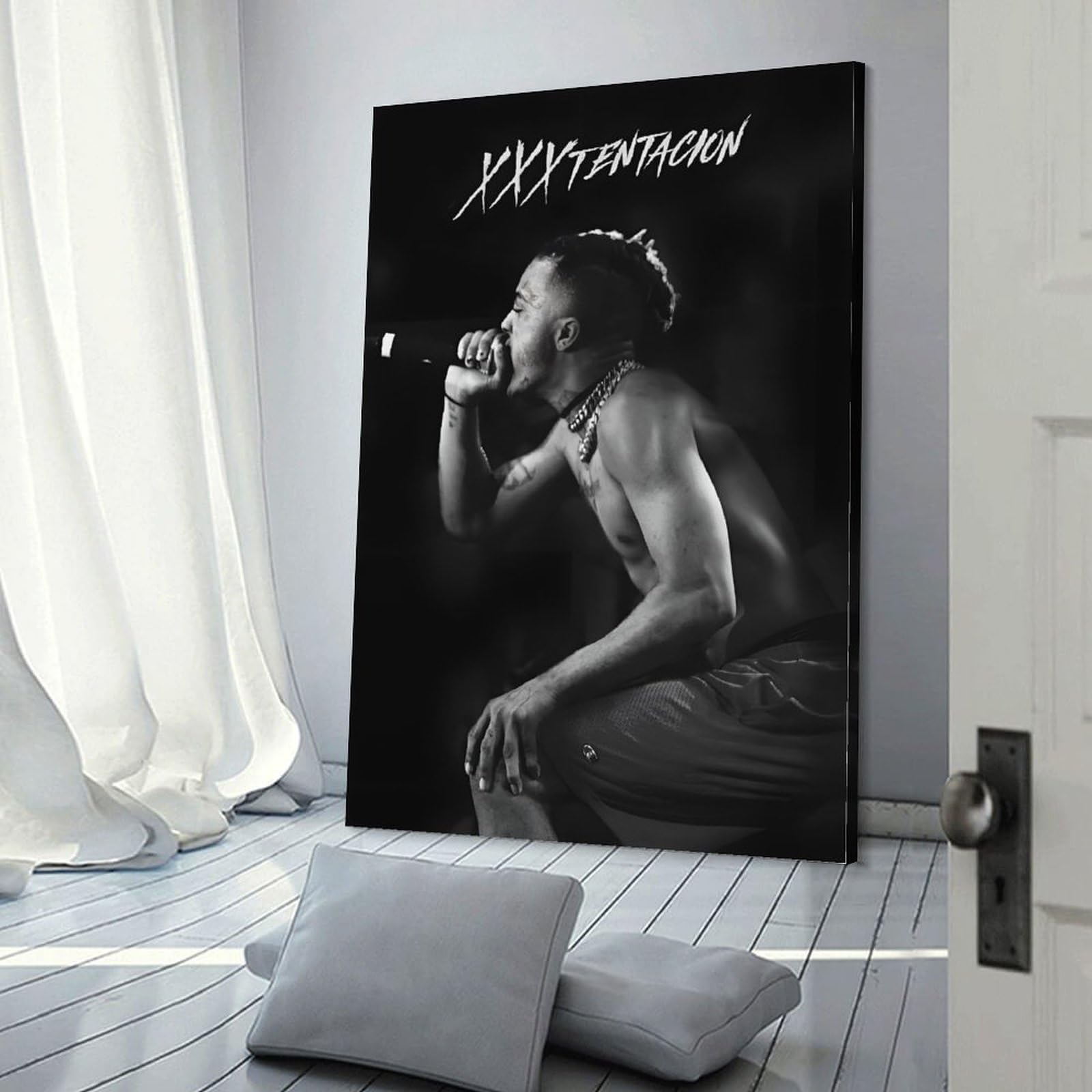Amazon.co.jp: XXXTentacion キャンバスアートポスター 印刷 ポスター