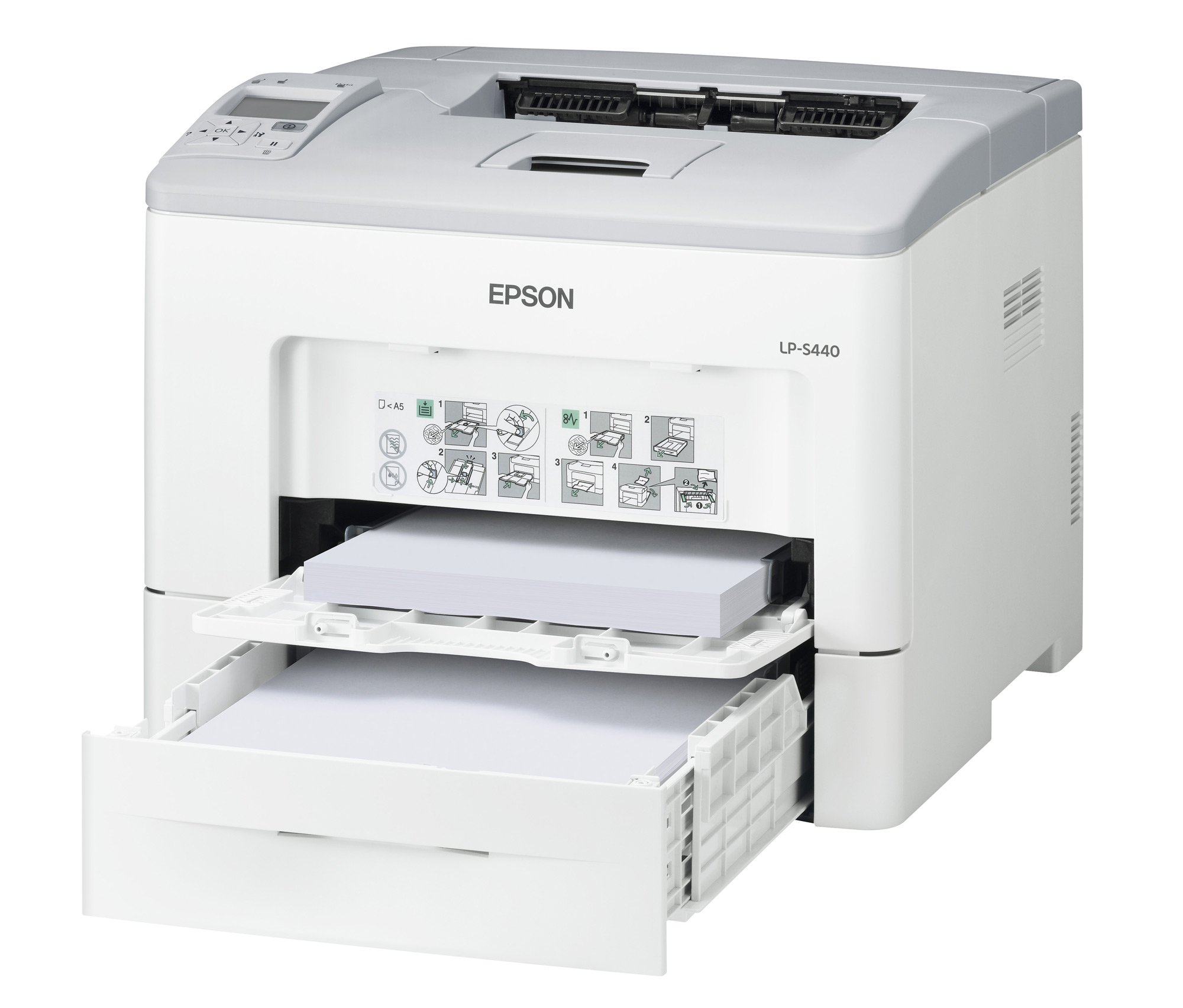 Amazon.co.jp: EPSON Offirio A4モノクロレーザープリンター LP-S440DN