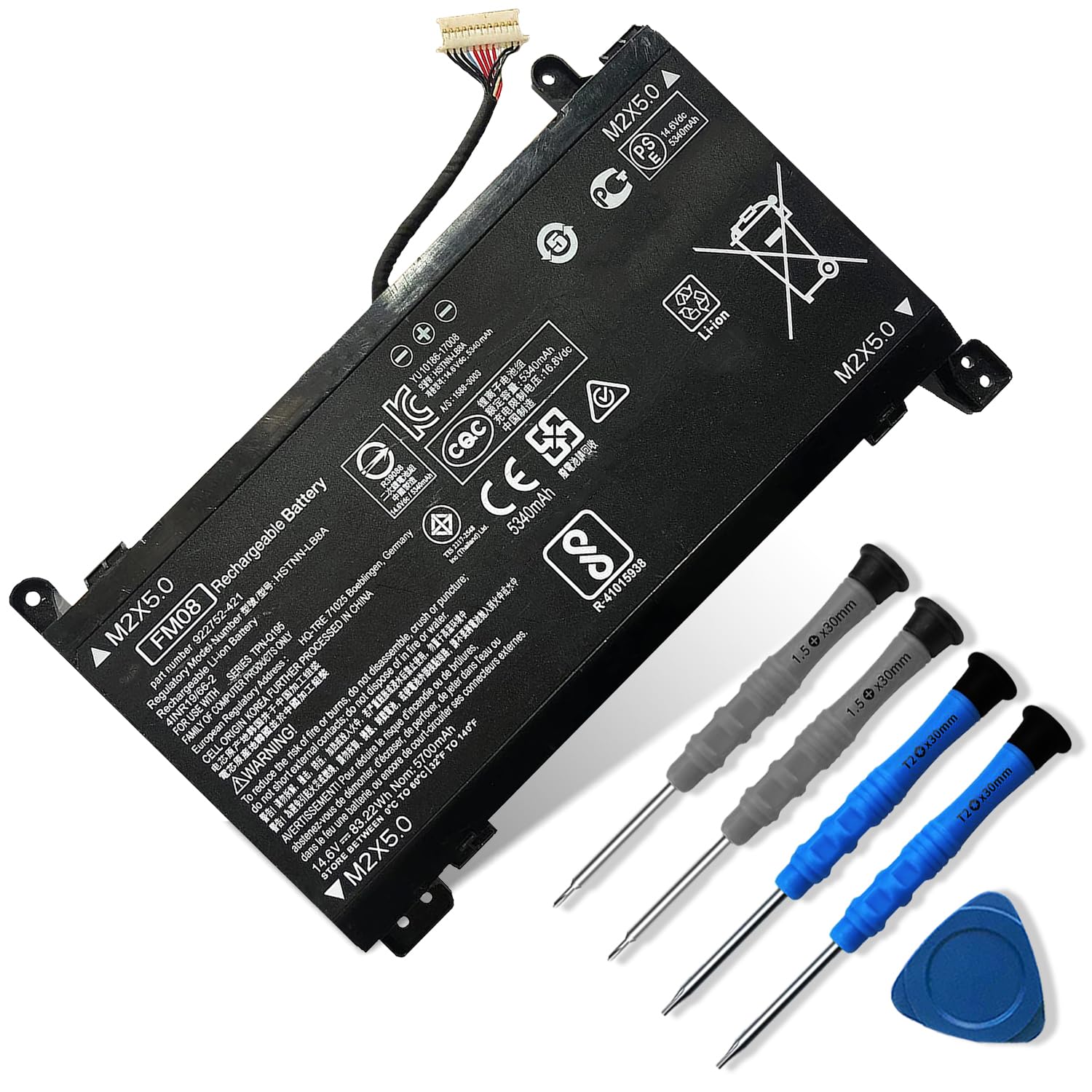 Amazon.com: Dentsing FM08 922752-421 922976-855 Laptop Battery