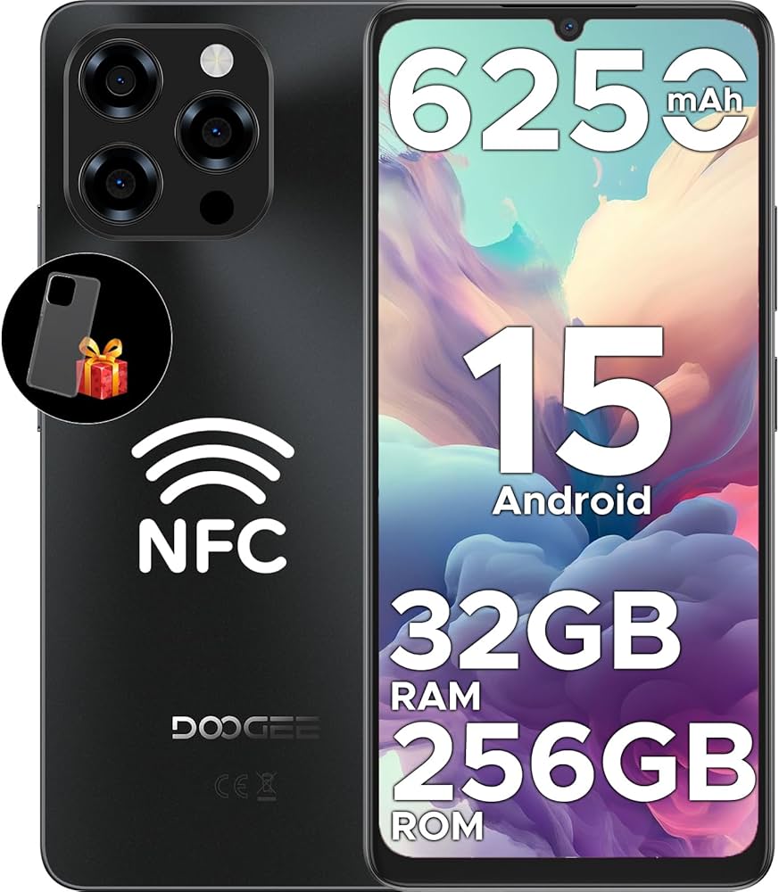 Amazon | 【Android 15 SIMフリー スマホ 初登場】DOOGEE N58pro
