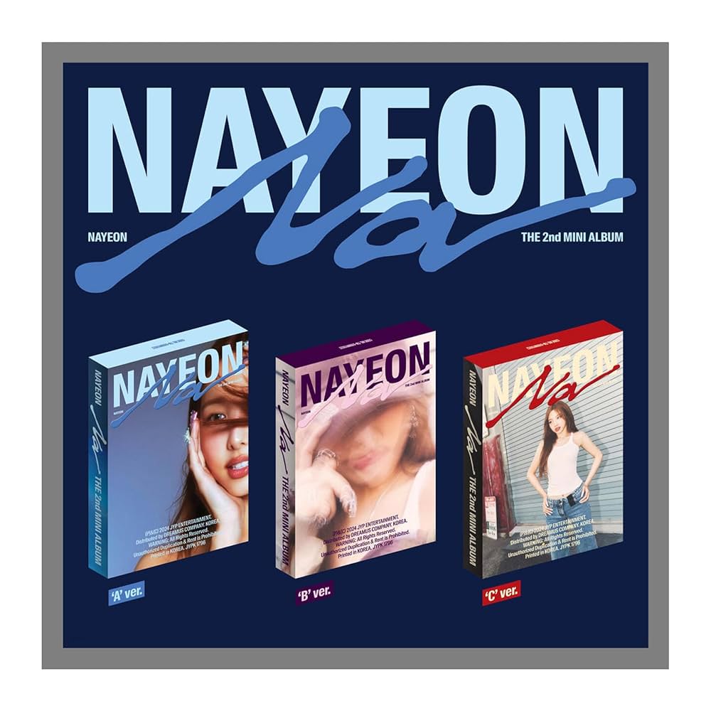 Amazon.com: TWICE Nayeon NA 2nd Mini Album with Tracking Sealed