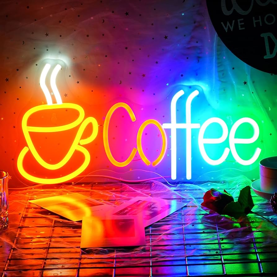 Amazon.co.jp: coffeeネオンサイン コーヒーledネオン管 レストラン