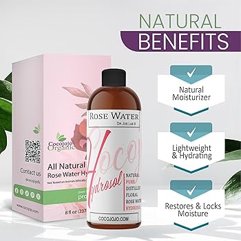 Amazon.com: Rose Water Hydrosol - 8 oz & Sprayer - 100% Natural
