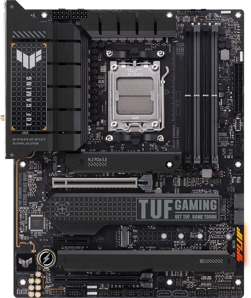 Amazon.com: ASUS TUF Gaming X670E-PLUS WiFi 6E Socket AM5 (LGA