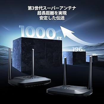 Amazon.co.jp: ワイヤレスHDMI 無線送受信機、プライバシー暗号化対応