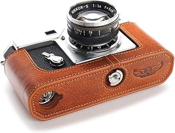 Amazon | BolinUS Nikon S2 フィルム カメラケース ハンドメイド 本革