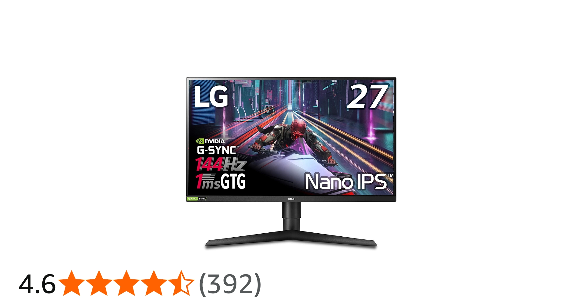 Amazon.co.jp: LG Gaming Monitor UltraGear 27GL850-B, 27-Inch, WQHD