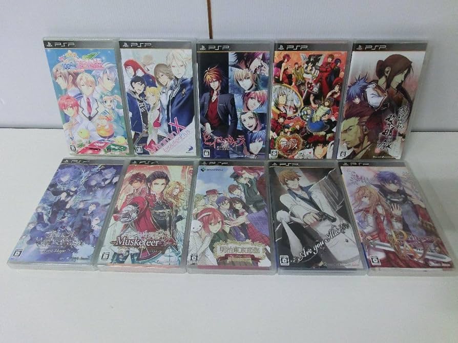 Amazon.co.jp: PSP ソフト 女性向け 乙女ゲー 10本セット : おもちゃ
