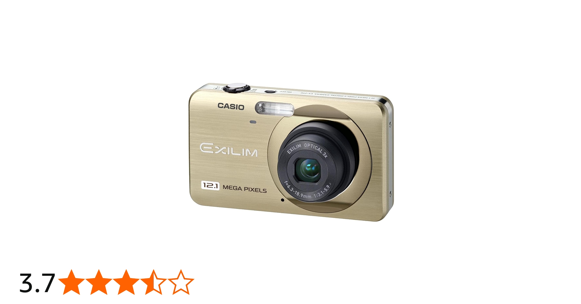 Casio EXILIM EX-Z90 GD Digital Camera 12.1 Megapixels, 3x Optical