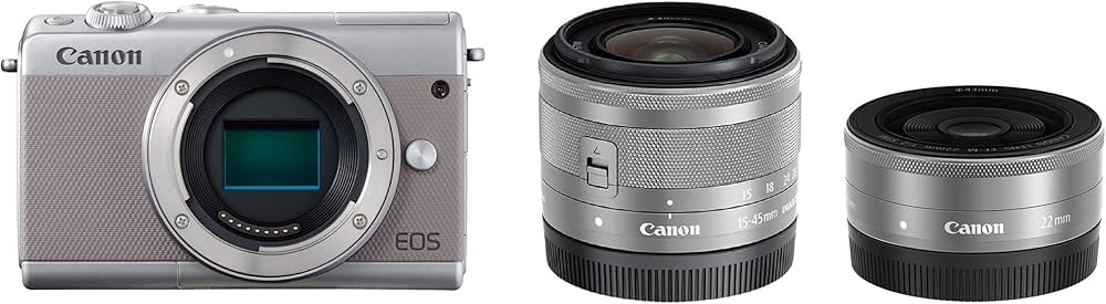 Amazon | Canon ミラーレス一眼カメラ EOS M100 ダブルレンズキット
