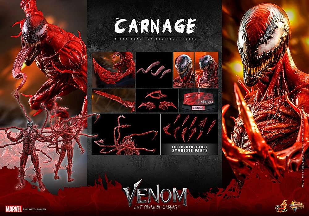 Buy Hot Toys 1:6 Carnage - Venom: Let There Be Carnage, Red Online