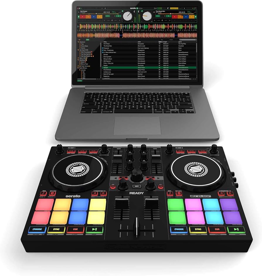 Amazon.com: Reloop Ready Compact Prep 2-Deck DJ Controller
