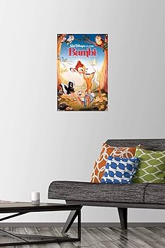 Amazon.co.jp: ディズニー バンビ - 1シートウォールポスター プッシュ