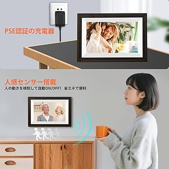 Amazon | 【2025新登場 FHD1920x1280 64GB 】デジタルフォトフレーム
