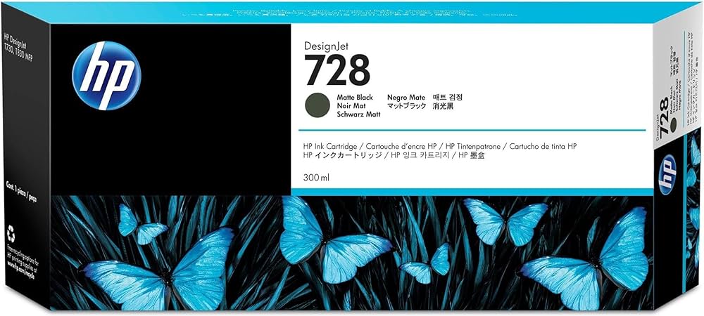 Amazon.co.jp: 日本HP HP728インクカートリッジマットブラック 300ml