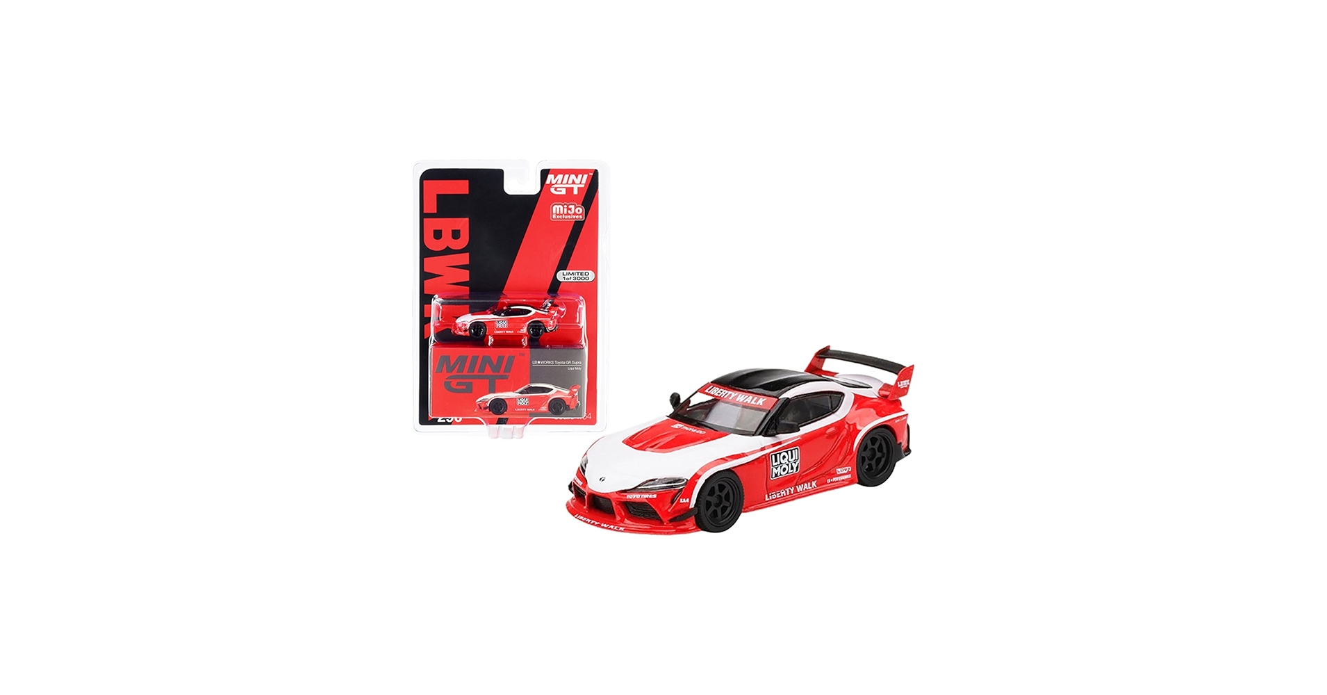 Amazon.com: MINI GT True Scale Miniatures LB Works Model Car