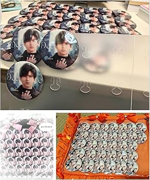 Amazon.co.jp: 痛バッグシート 痛バ デコレーション 推し活 75mm 缶