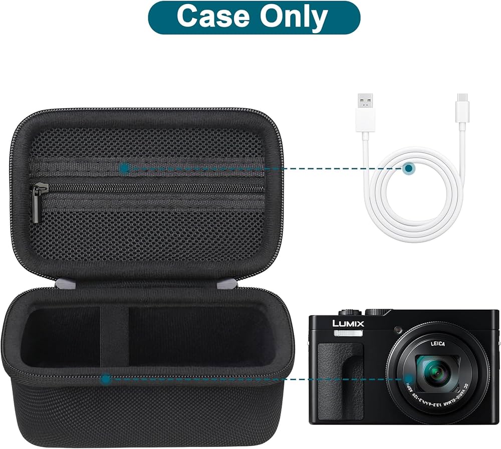 Amazon.com : Canboc Carrying Case for Panasonic LUMIX ZS99/ LX10