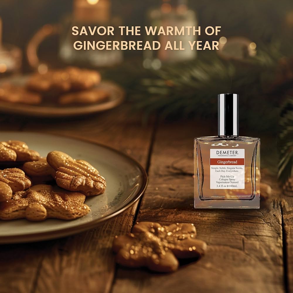 Amazon.com : DEMETER Gingerbread 3.4 Oz Cologne Spray, Perfume for