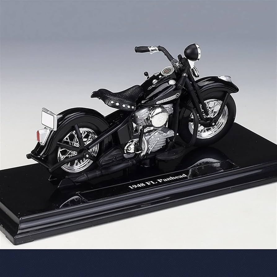 Amazon.co.jp: オートバイモデル 1:18 ハーレーダビッドソン FL パン