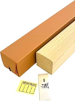 Amazon｜掛け軸/掛軸用桐箱 日本産 タトウ箱・防虫香・表題シール付 1