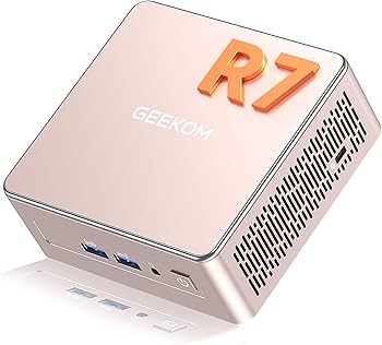 Amazon.com: GEEKOM A5 Mini PC with AMD Ryzen 7 5825U, 3-Year