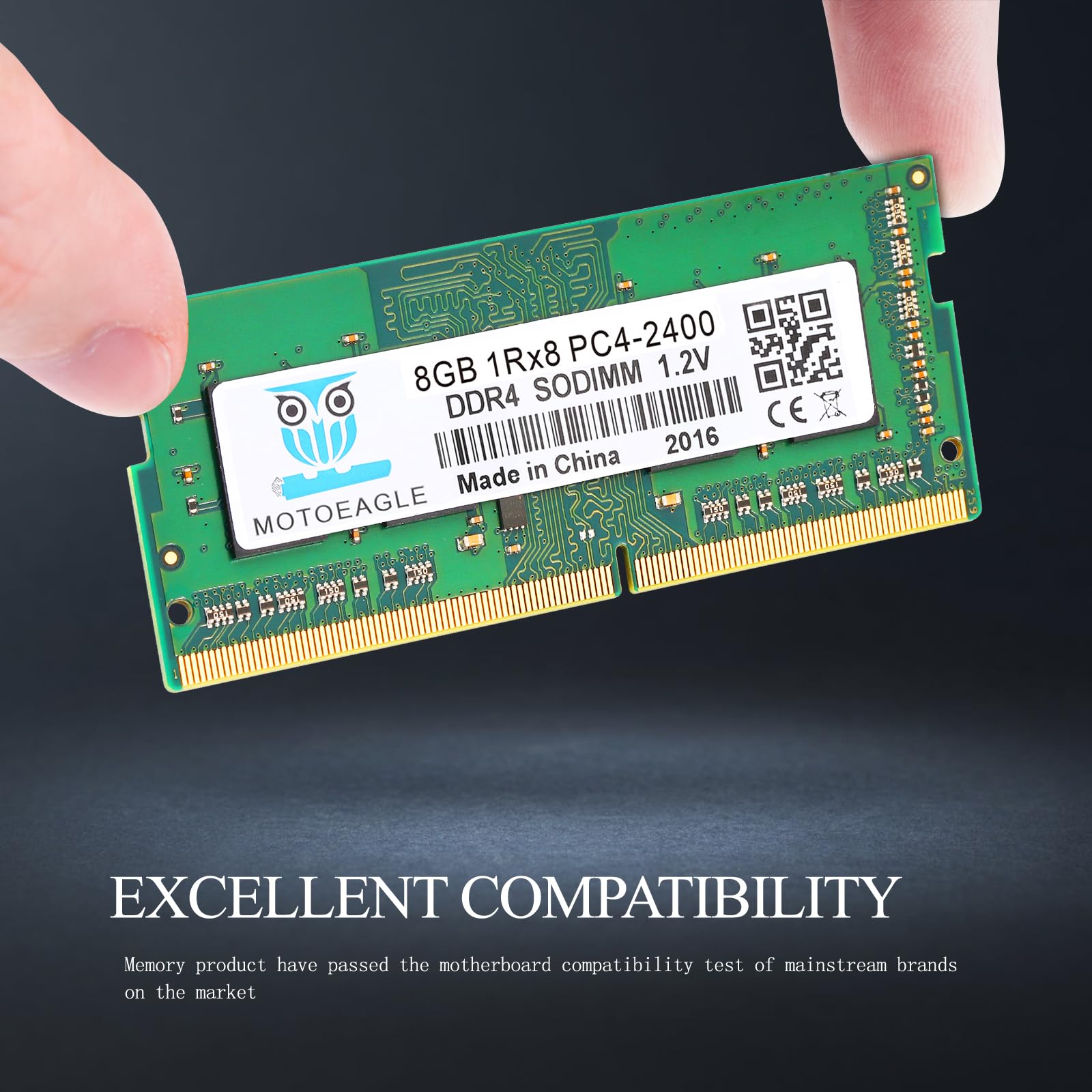 16GB DDR4 RAM 2X 8GB PC4-2400T SODIMM 1RX8 PC4-19200 DDR4 2400MHZ