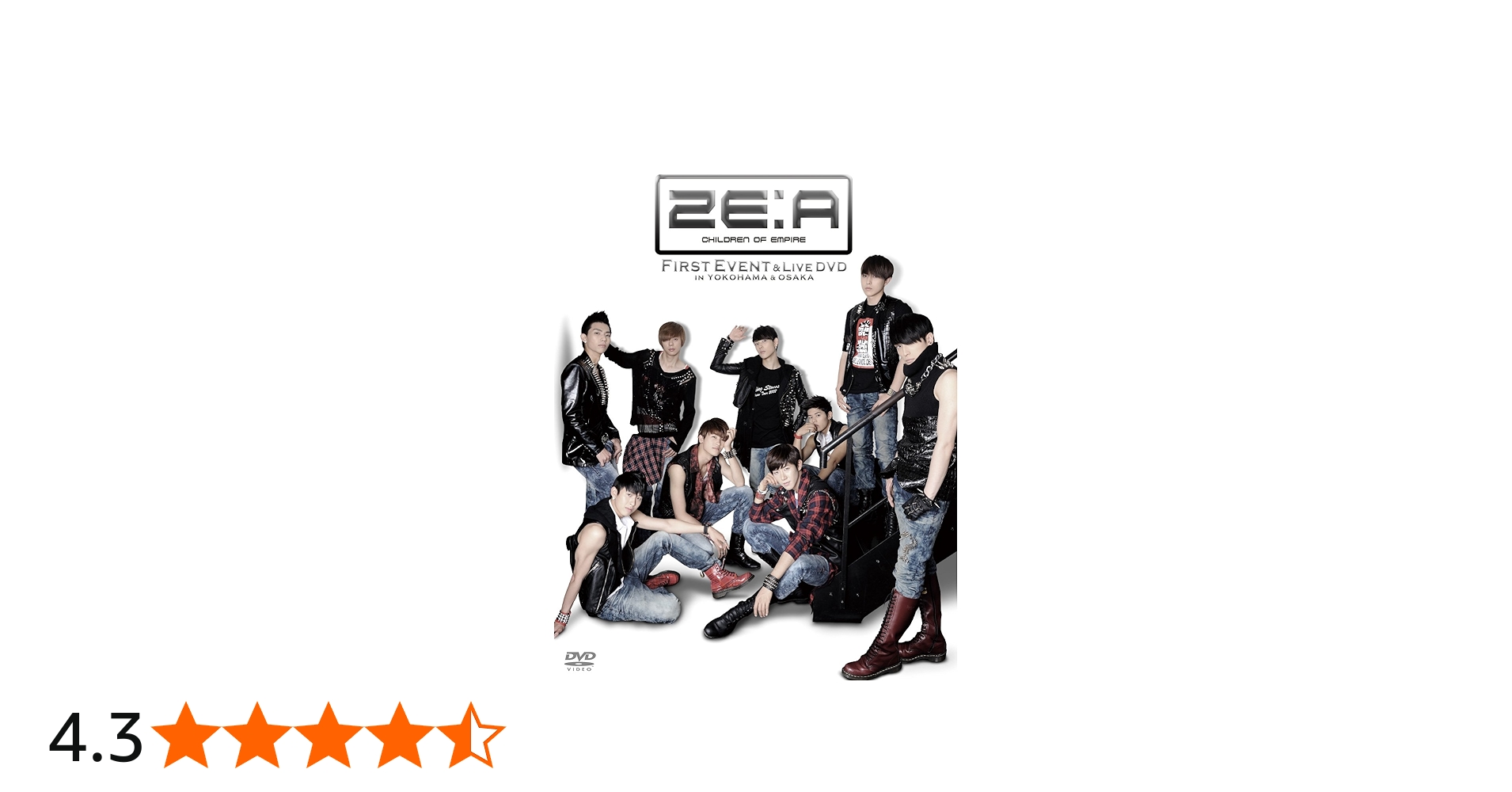 Amazon.co.jp: First Event & Live DVD in Yokohama & Osaka : ZE:A