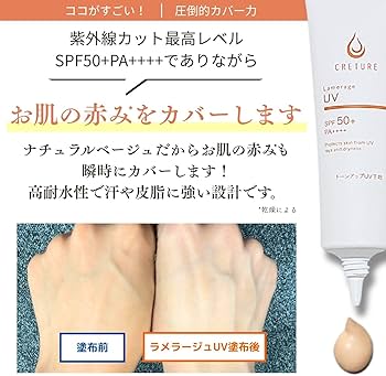 Amazon.co.jp: ドクターRe9 クレチュールラメラージュUV 肌荒れしない