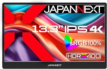 Amazon.co.jp: JAPANNEXT 13.3インチ モバイルモニター IPS パネル 4K
