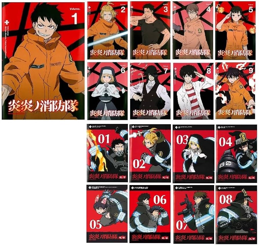 Amazon.co.jp: 炎炎ノ消防隊 全9巻+炎炎ノ消防隊 弐ノ章 全8巻