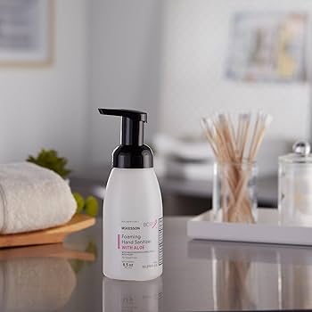 Amazon.com : McKesson Foaming Hand Sanitizer with Aloe, 8 1/2 oz