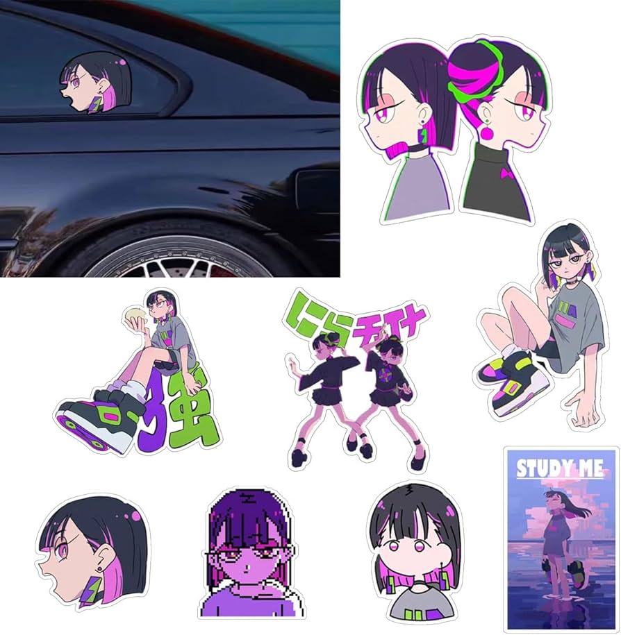 Amazon.co.jp: ずとまよ ステッカー 車用ステッカー ずっと真夜中で