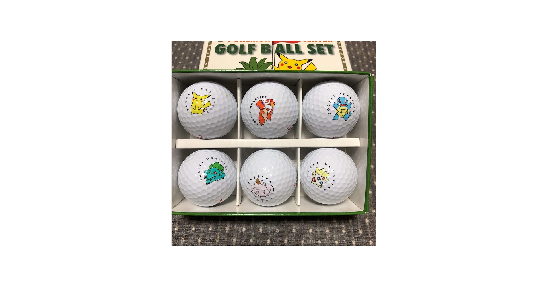 Amazon.co.jp: ポケモンセンターゴルフボールセット : おもちゃ