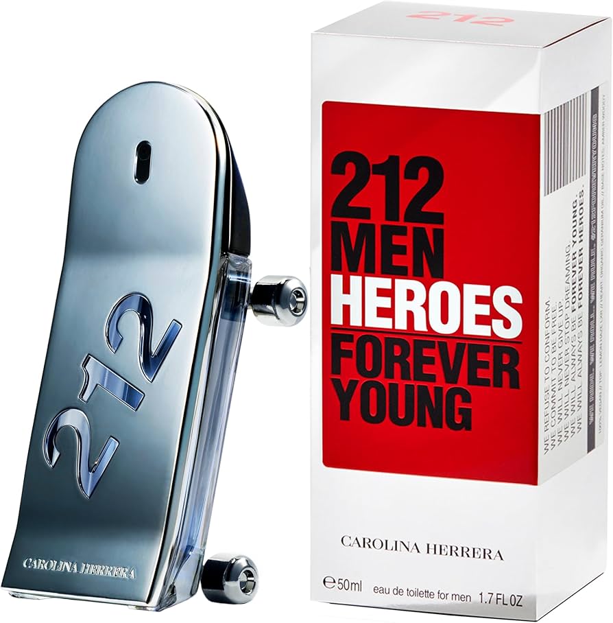Amazon.co.jp: CAROLINA HERRERA 212 Men Heroes Forever Young Spray