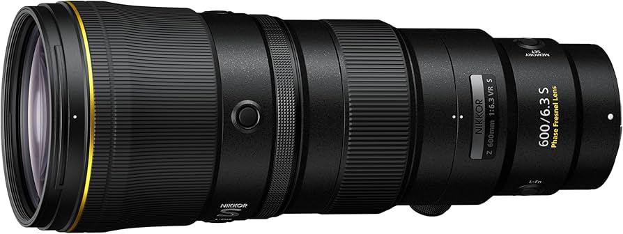 Amazon.com : Nikon NIKKOR Z 600mm f/6.3 VR S Lens |Super Telephoto