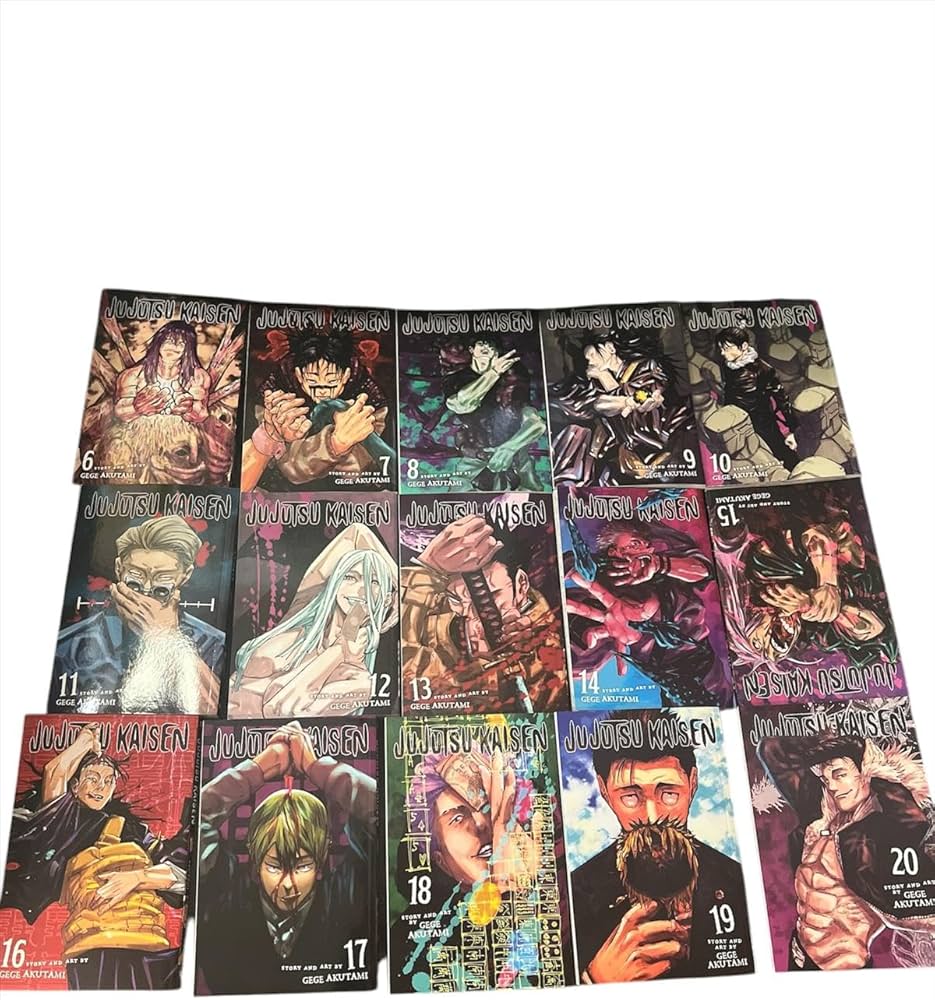 Jujutsu Kaisen Manga Collection, Volumes 6-20, English Edition, 15