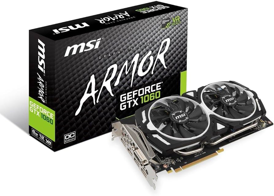 Amazon.com: MSI Computer GeForce GTX 1060 VR Ready GDDR5 Graphics