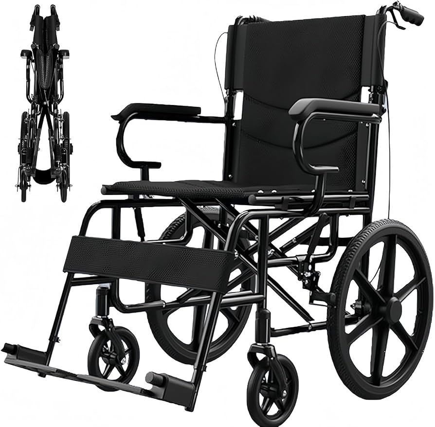 Amazon | NODIBRO 介助型車椅子 折り畳み式 車いす 軽量 コンパクト